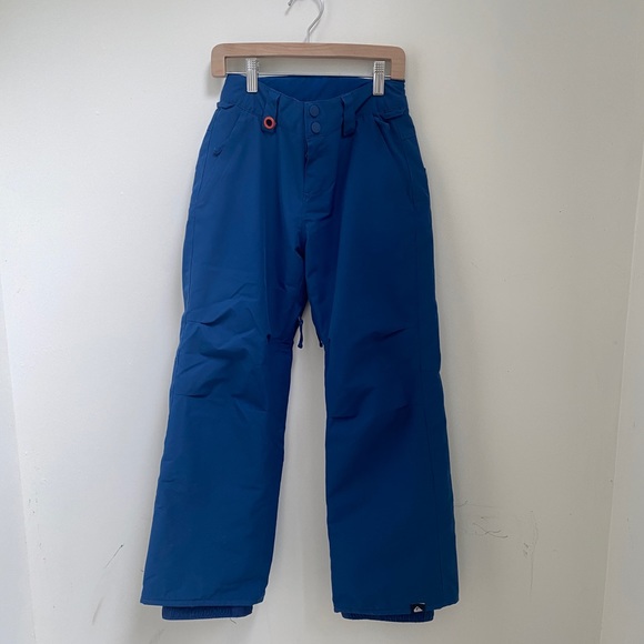Youth Quiksilver Estate Snow Ski Pants Size 10 - Picture 2 of 4